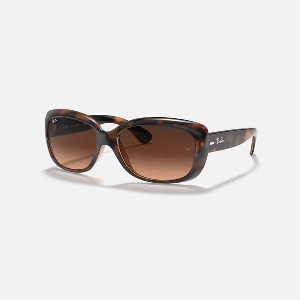 NEW Ray-Ban Jackie Ohh Tortoise Brown Frame Gradient Lens RB4101 58-17 - Picture 3 of 4